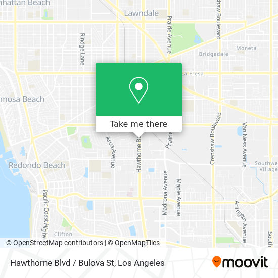 Hawthorne Blvd / Bulova St map