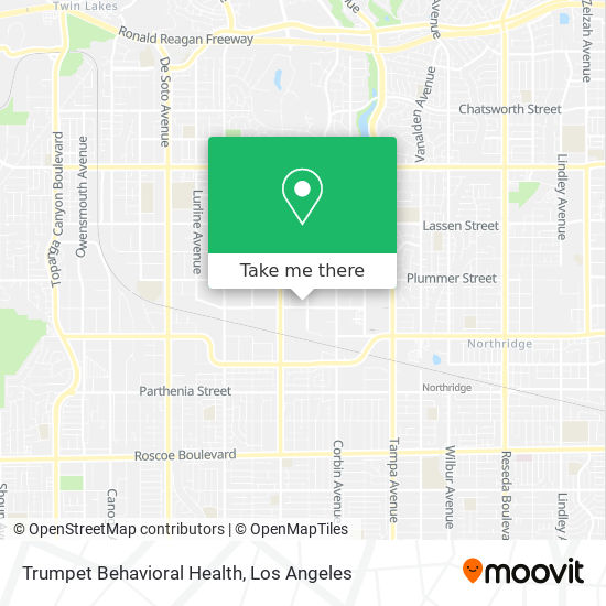 Trumpet Behavioral Health map