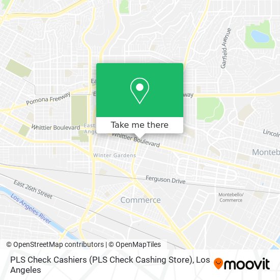 PLS Check Cashiers (PLS Check Cashing Store) map