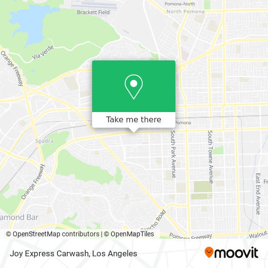 Mapa de Joy Express Carwash