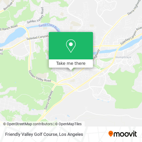 Mapa de Friendly Valley Golf Course
