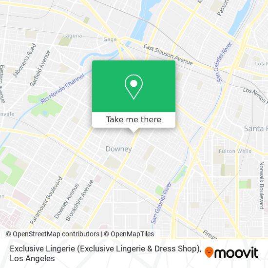 Mapa de Exclusive Lingerie (Exclusive Lingerie & Dress Shop)