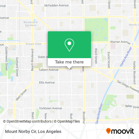 Mount Norby Cir map