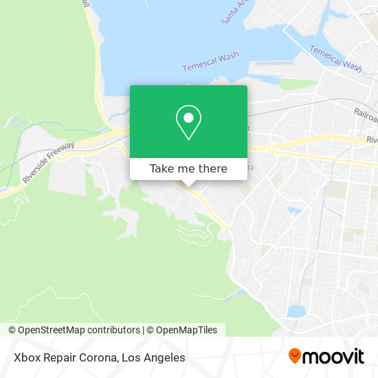 Mapa de Xbox Repair Corona