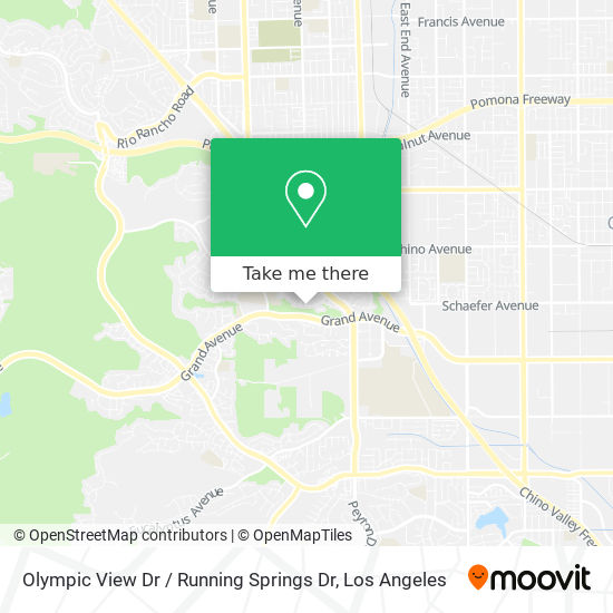Olympic View Dr / Running Springs Dr map