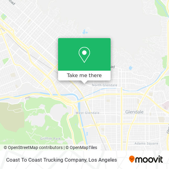 Mapa de Coast To Coast Trucking Company