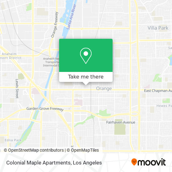 Colonial Maple Apartments map
