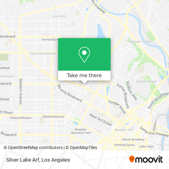 Silver Lake Arf map