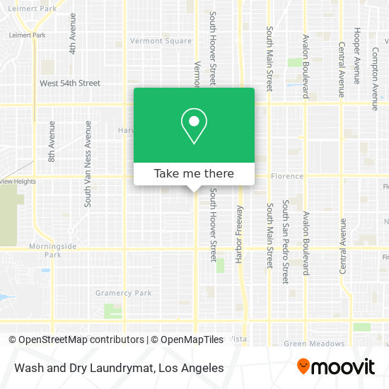 Wash and Dry Laundrymat map