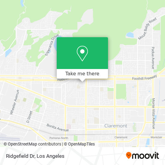 Mapa de Ridgefield Dr