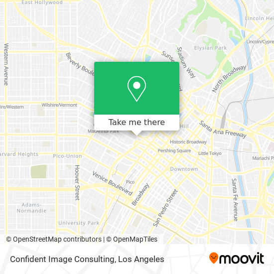 Confident Image Consulting map