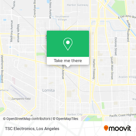 TSC Electronics map