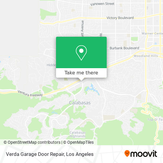 Mapa de Verda Garage Door Repair