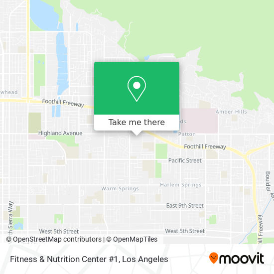 Fitness & Nutrition Center #1 map