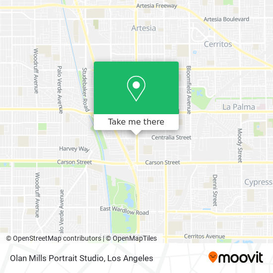 Olan Mills Portrait Studio map