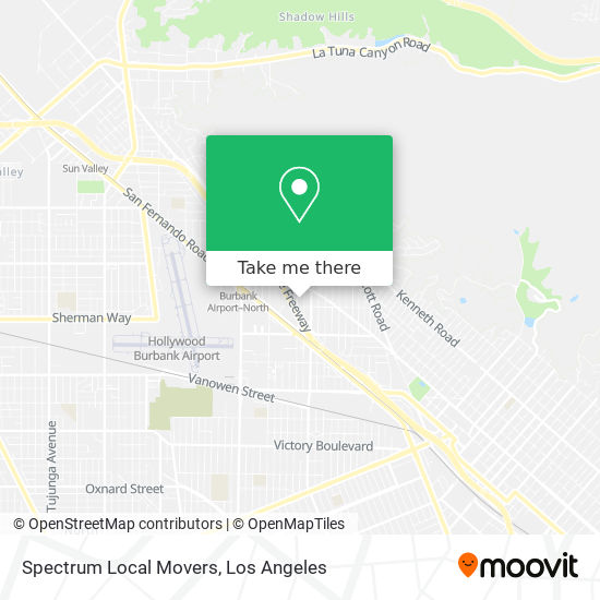 Spectrum Local Movers map