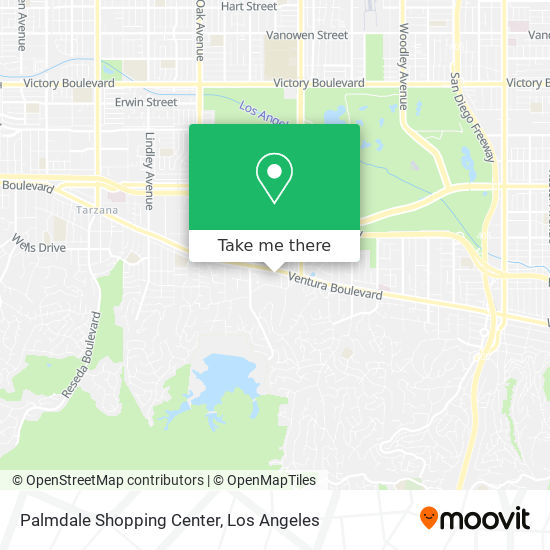 Mapa de Palmdale Shopping Center