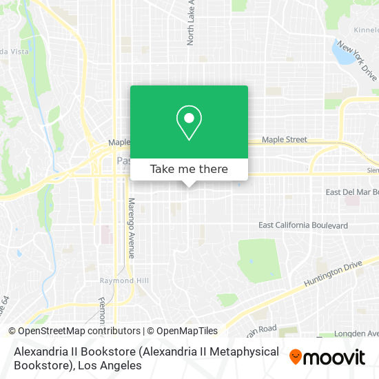 Alexandria II Bookstore map