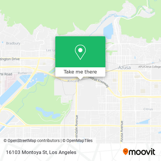 16103 Montoya St map