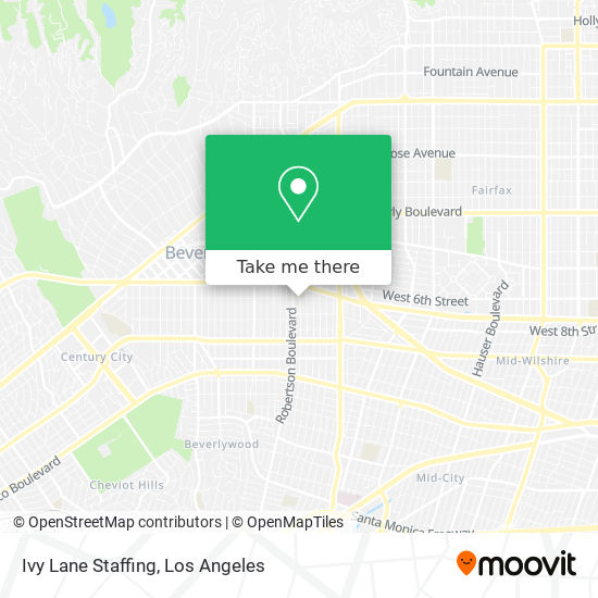 Ivy Lane Staffing map