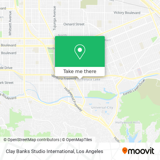 Mapa de Clay Banks Studio International