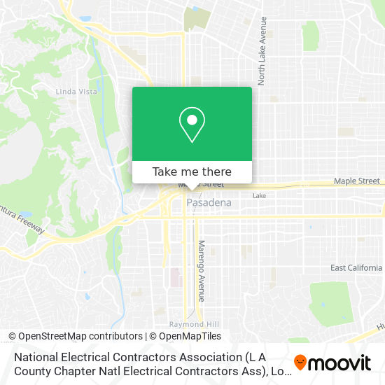 National Electrical Contractors Association (L A County Chapter Natl Electrical Contractors Ass) map