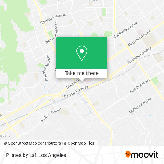 Pilates by Laf map