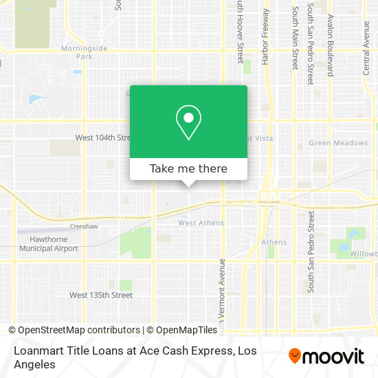 Loanmart Title Loans at Ace Cash Express map