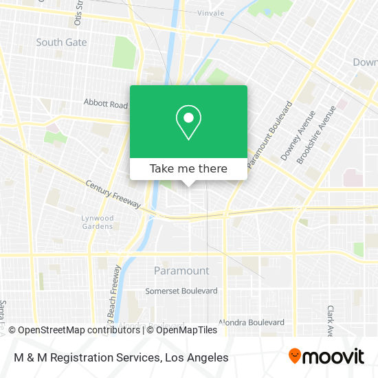 Mapa de M & M Registration Services