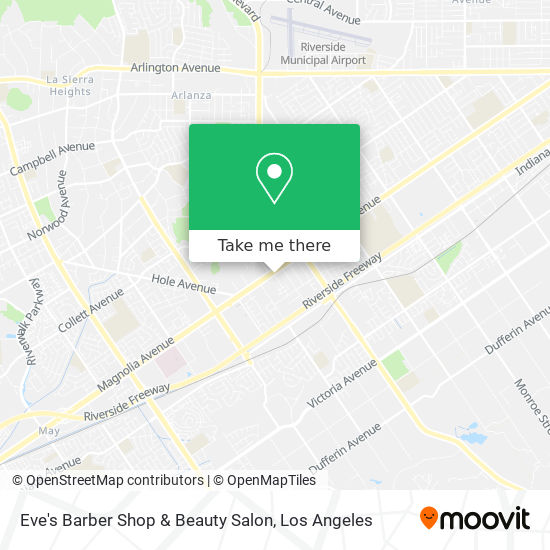 Eve's Barber Shop & Beauty Salon map