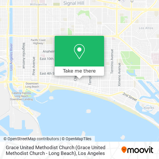 Mapa de Grace United Methodist Church (Grace United Methodist Church - Long Beach)