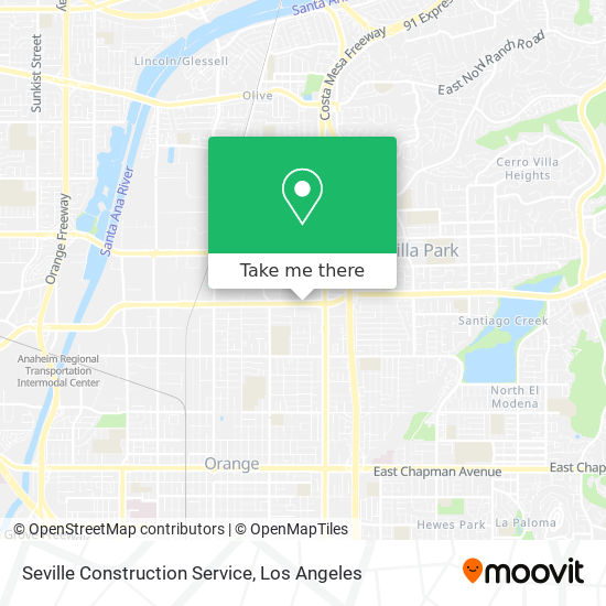 Seville Construction Service map