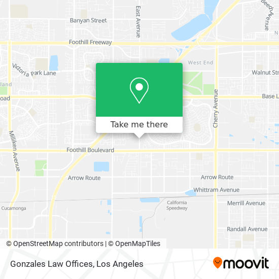Gonzales Law Offices map