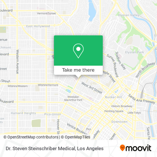 Dr. Steven Steinschriber Medical map