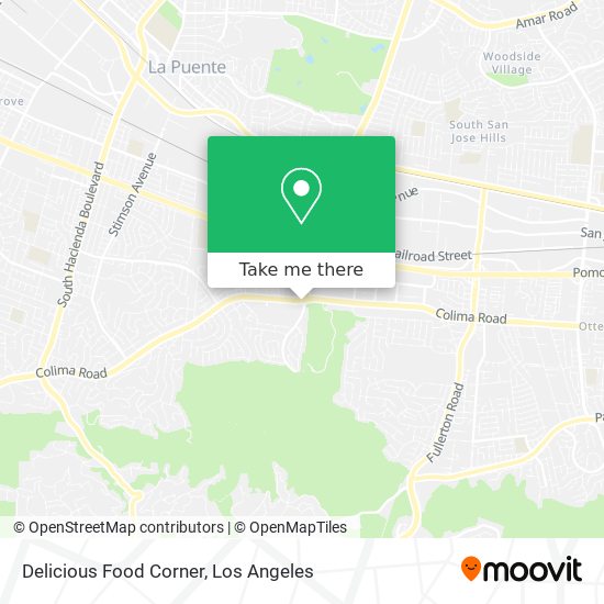 Mapa de Delicious Food Corner