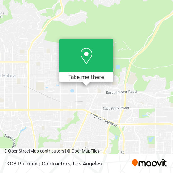 KCB Plumbing Contractors map