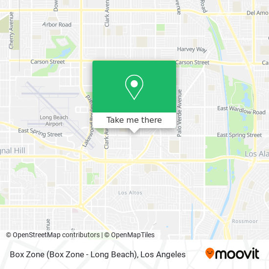 Mapa de Box Zone (Box Zone - Long Beach)