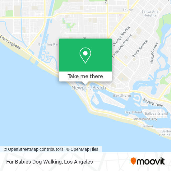 Fur Babies Dog Walking map