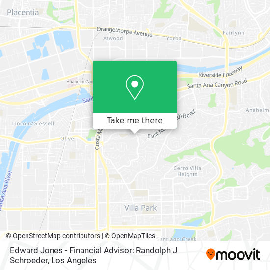 Mapa de Edward Jones - Financial Advisor: Randolph J Schroeder