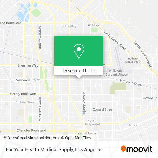 Mapa de For Your Health Medical Supply
