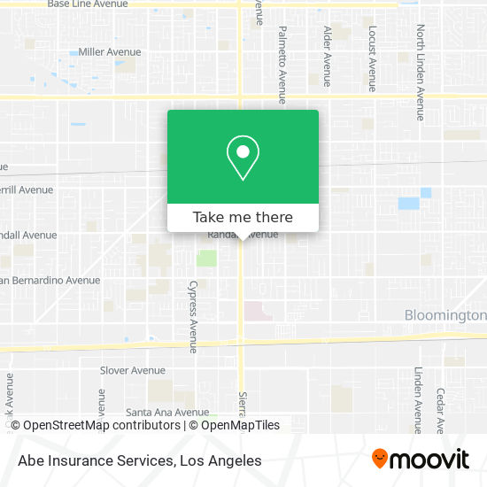 Abe Insurance Services map