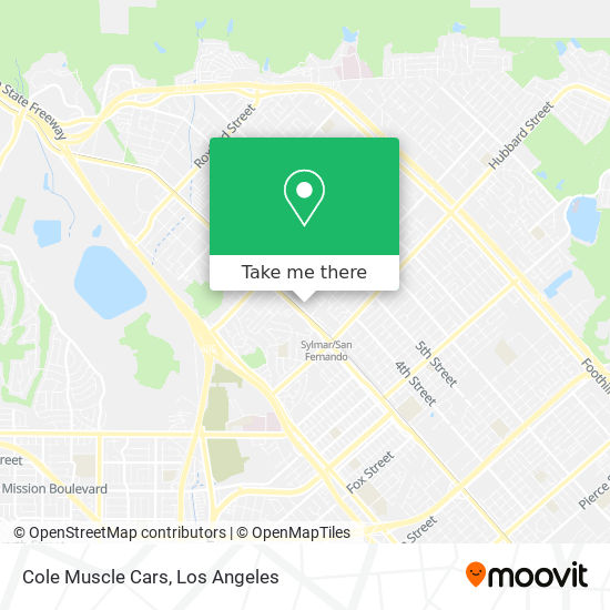 Cole Muscle Cars map