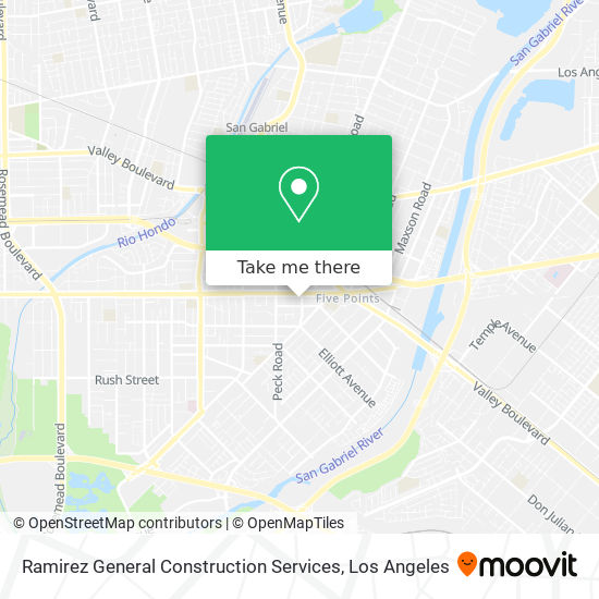 Ramirez General Construction Services map