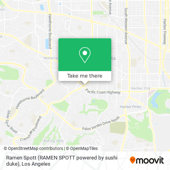Ramen Spott (RAMEN SPOTT powered by sushi duke) map