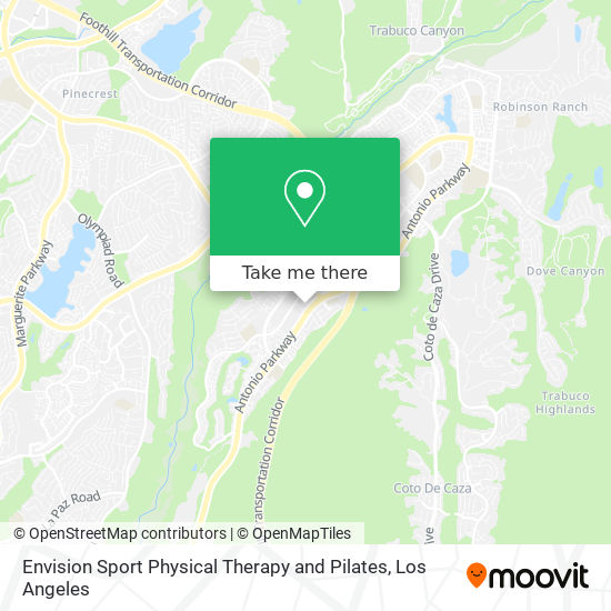 Envision Sport Physical Therapy and Pilates map