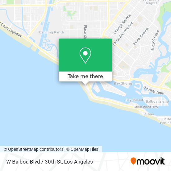 W Balboa Blvd / 30th St map