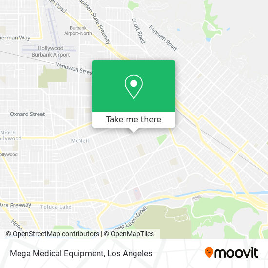 Mega Medical Equipment map