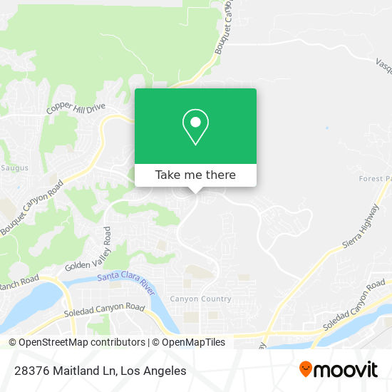 Mapa de 28376 Maitland Ln