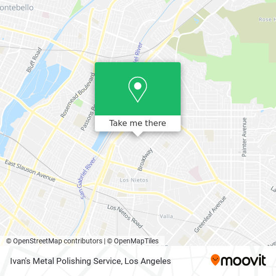 Ivan's Metal Polishing Service map