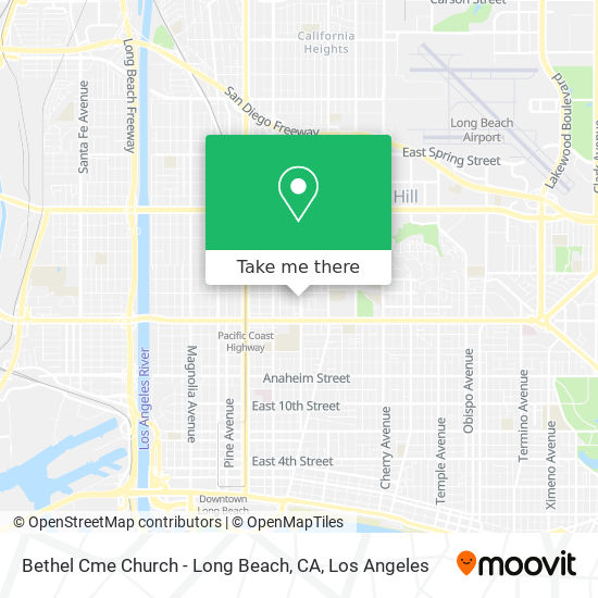 Bethel Cme Church - Long Beach, CA map